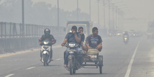 Darurat Pencemaran Udara di Riau Segera Dicabut