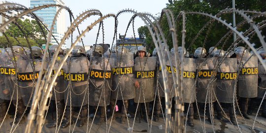 Bakal Ada Demo, Jalan Depan Gedung DPR Ditutup