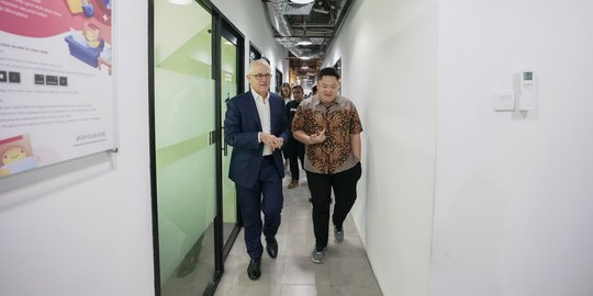 Kunjungi Bukalapak, Mantan PM Australia Belajar soal Inovasi Perekonomian Digital
