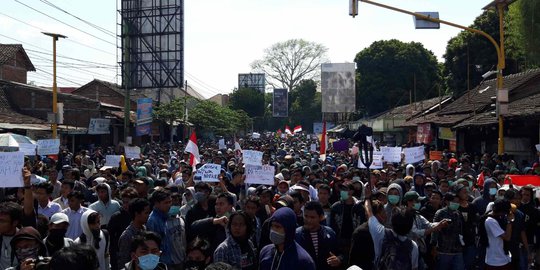 Aksi #GejayanMemanggil 2, Massa Mulai Berkumpul