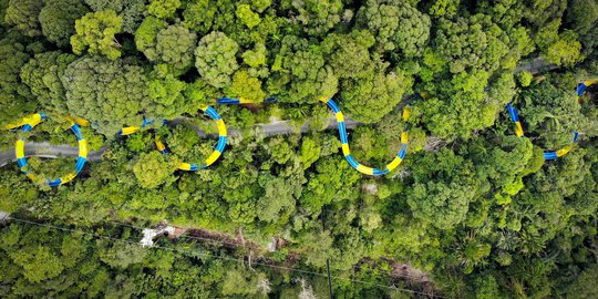 Water Slide Terpanjang di Dunia Milik Penang Resmi Dibuka