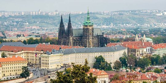 Keindahan Prague Castle Salah Satu Kastel Terbesar Di Dunia Merdeka Com