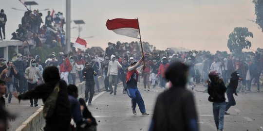 Lima Orang Ditangkap Usai Demo Ricuh di DPR Positif Pakai Narkoba