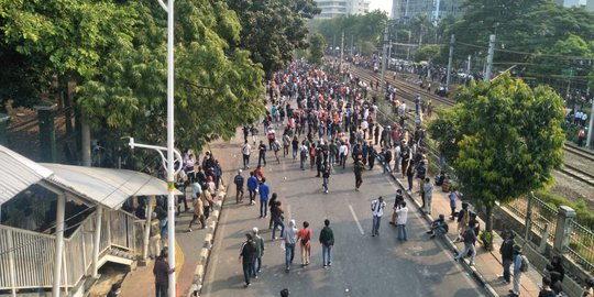 Imbas Demo di DPR, KCI Alami Kerugian