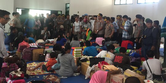 Kapolda Papua Instruksikan Trauma Healing untuk Pengungsi Wamena