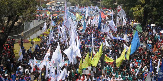 Ada Demo Buruh, Ini Rekayasa Lalu Lintas di Gedung DPR