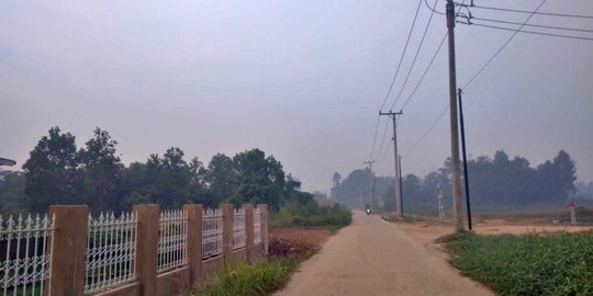 Palembang Kembali Dikepung Kabut Asap Pekat