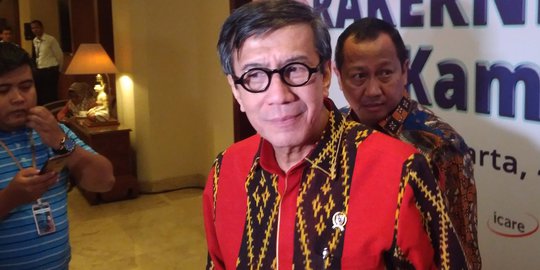 Yasonna Minta Masyarakat Gugat ke MK Ketimbang Demo Desak Terbitkan Perppu KPK