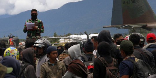 8.051 Warga Mengungsi dari Wamena ke Jayapura