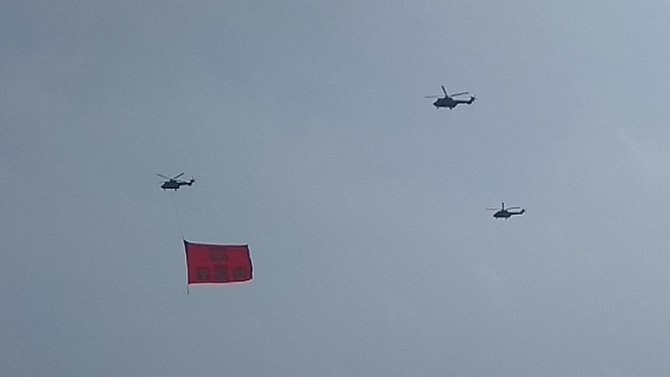 peringatan hut ke 74 tni