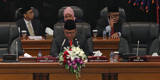 Jadi Ketua DPRD DKI Lagi, Prasetio Edi Janji Fokus Urusi Banjir dan Macet