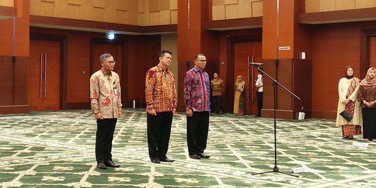 Sri Mulyani Lantik Eselon I Kemenkeu dan Direktur BPDP Kelapa Sawit