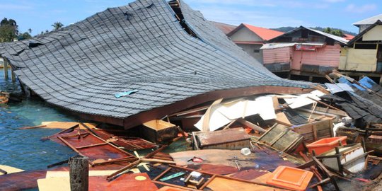 BNPB Maluku Catat 6.184 Rumah Warga Rusak Dampak Gempa M 6,5