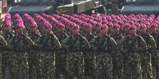 TNI Pamerkan Pesawat Tanpa Awak di HUT ke-74
