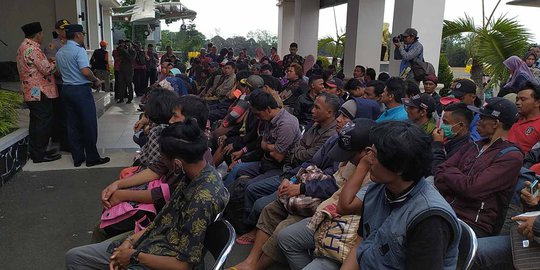 Tiba di Banten, Puluhan Pengungsi dari Jayapura Dijanjikan Bantuan Kebutuhan Harian