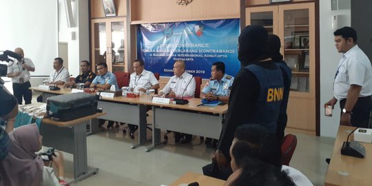Petugas Gagalkan Penyelundupan Sabu Senilai Rp5 Miliar di Bandara Adisutjipto