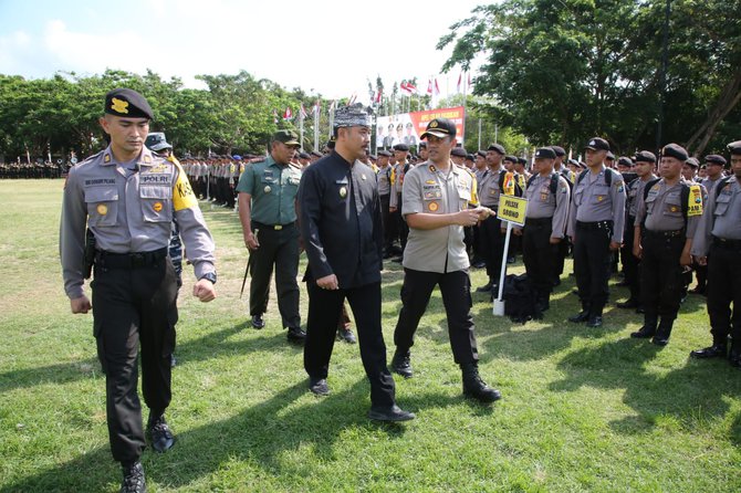 pengamanan pilkades di banyuwangi