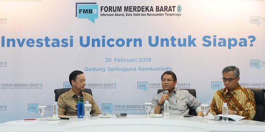 Menteri Rudiantara Beri Sinyal Bakal Ada 1 Unicorn Lahir Akhir 2019