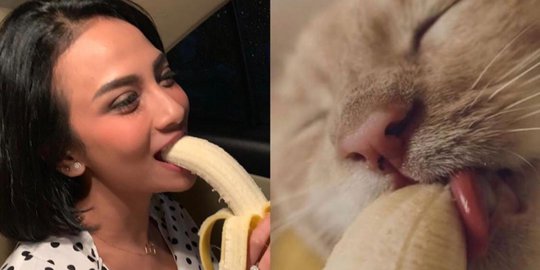 Kembali Unggah Foto Makan Pisang, Vanessa Angel Ramai Dihujat