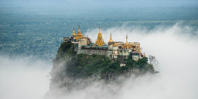 Gunung Popa, Rumah 37 Roh Terkuat di Myanmar