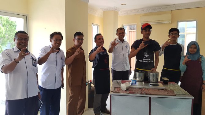 pelatihan kopi saring di blk banda aceh