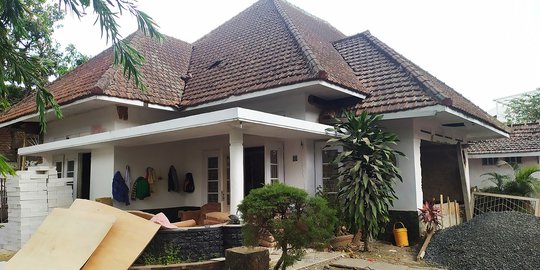 Rumah Bung Tomo di Kawasan Cagar Budaya Malang Rusak