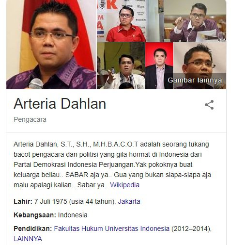 profil arteria dahlan