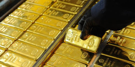 Hari ini, Harga Emas Naik Rp4.000 Menjadi Rp766.000 per Gram