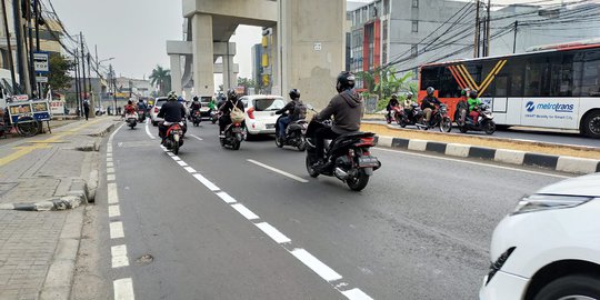 Akhir Pekan Ini, Pemkot Jaksel Ujicoba Jalur Sepeda Fase II
