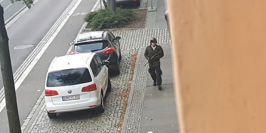 Penembakan di Luar Sinagog Jerman, Dua Orang Tewas