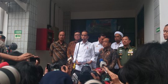 Jokowi: Wiranto Ditusuk Teroris, Usut Tuntas dan Tindak Tegas