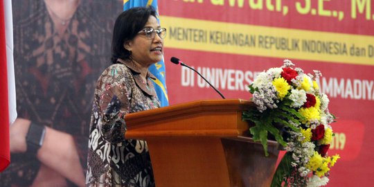 Menkeu Sri Mulyani Dianugerahi Gelar Tokoh Pemajuan Ekonomi Syariah