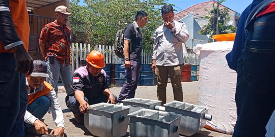 Pisahkan Air dan Minyak, Semburan di Surabaya Dipasang Separator