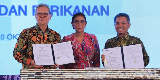 BRI dan KKP Kerjasama Teken Perjanjian Kerja Sama Pencetakan Kartu KUSUKA