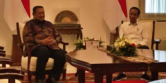 Usai Bertemu SBY, Jokowi Sebut Susunan Kabinet Bisa Berubah