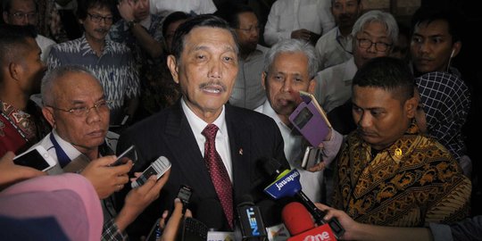 Luhut Soal Isu Jadi Menkopolhukam: Tanya Saja Pada Rumput yang Bergoyang