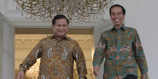 Bertemu Jokowi, Prabowo Bahas Masalah Ekonomi Politik Hingga Ibu Kota Baru