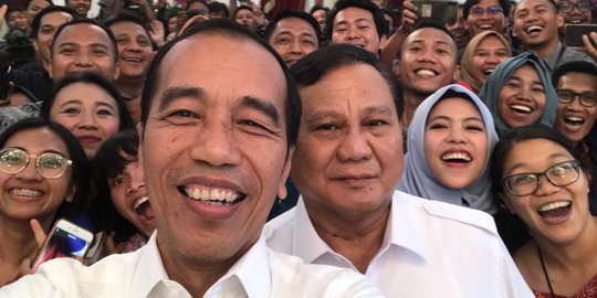 Sangat Mesra dengan Jokowi, Prabowo Bilang 'Banyak yang Enggak Suka Ya'