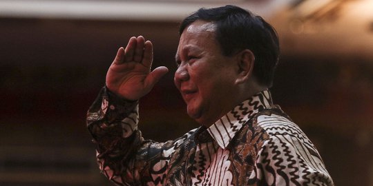 Prabowo Jenguk Wiranto di RSPAD