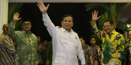 Bahas Politik Tanah Air, Pimpinan MPR Datangi Kediaman Prabowo