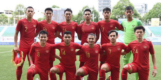 Timnas Indonesia U-23 Ditumbangkan China 0-2