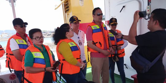 Pelni Uji Coba Pergerakan Tiga Kapal KM Gandha Nusantara