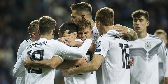 Hasil Kualifikasi EURO 2020: Jerman Libas Estonia 3-0