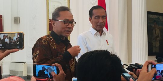 Jokowi Akui Bahas soal Koalisi saat Bertemu Zulkifli Hasan