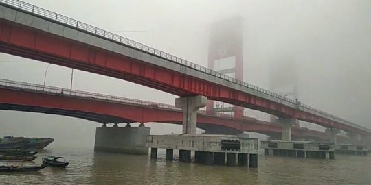 Kualitas Udara Akibat Kabut Asap Berbahaya, Sekolah di Palembang Diliburkan