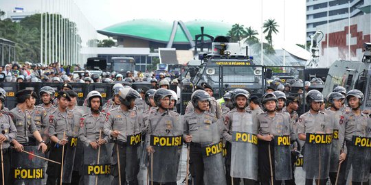 30 Ribu Personel TNI-Polri Dikerahkan Jaga DPR saat Pelantikan Presiden-Wapres