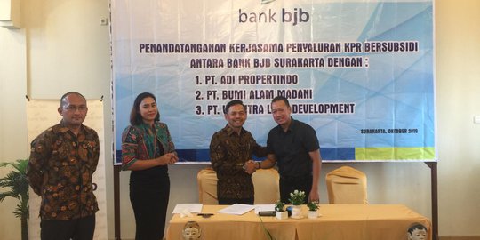 Bank BJB Siapkan Anggaran untuk Pembangunan Rumah Sederhana di Solo