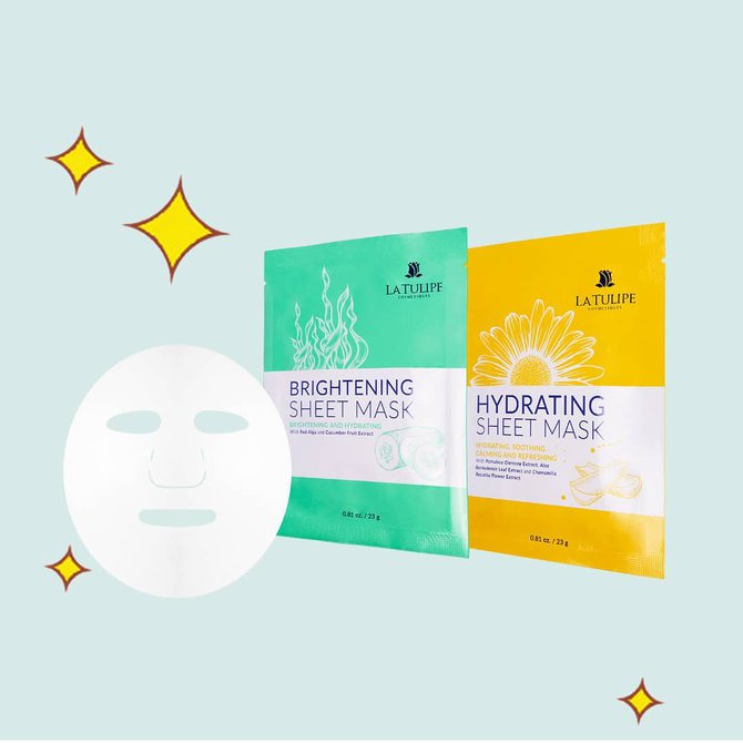 la tulipe sheet mask