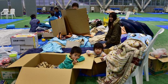 Menengok Kondisi Pengungsi Korban Topan Hagibis Jepang