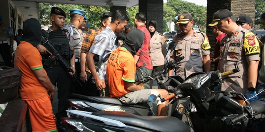 Komplotan Pencuri Asal Lampung Beraksi di Bogor, Setiap Hari Targetkan 5 Motor